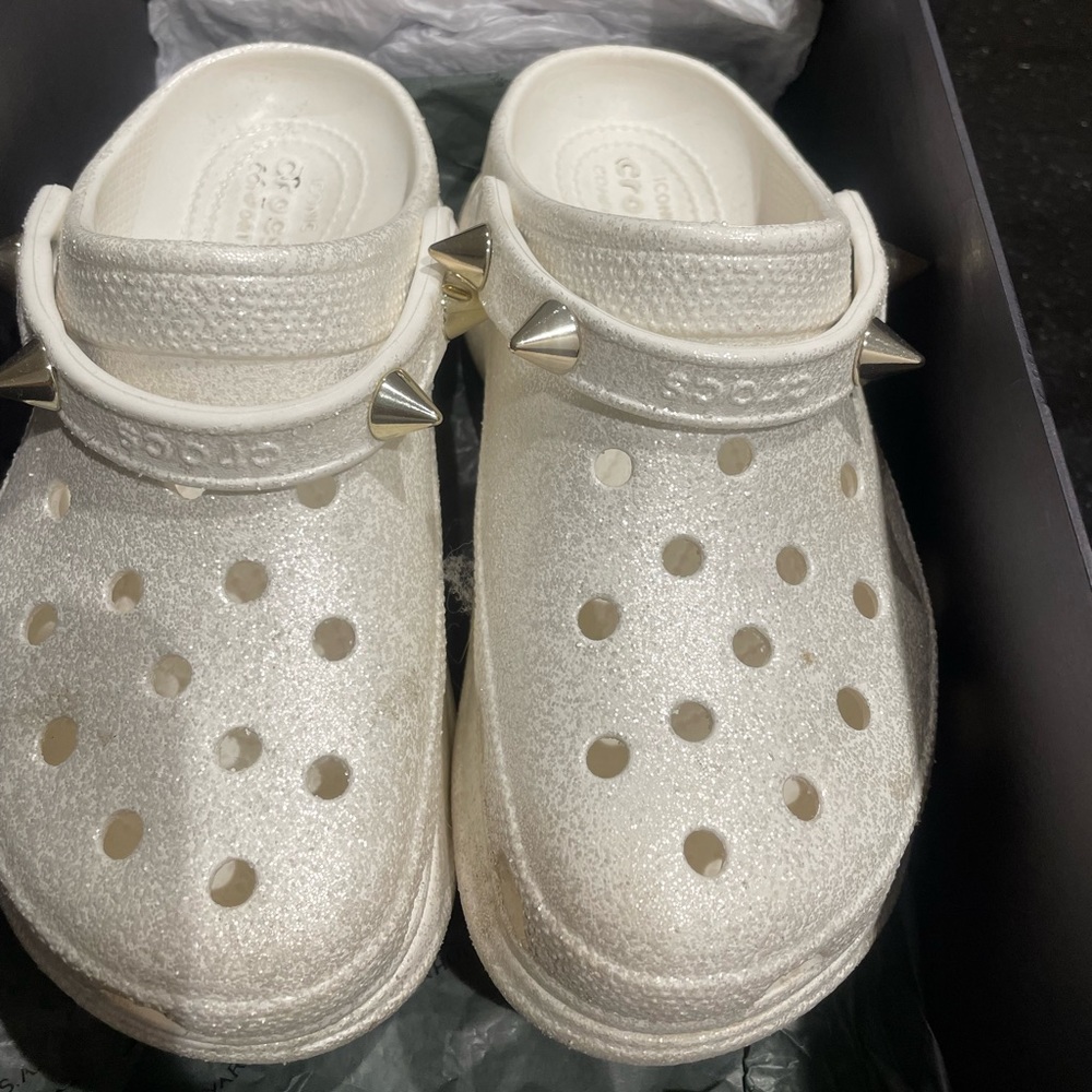 Bling bling crocs shoe